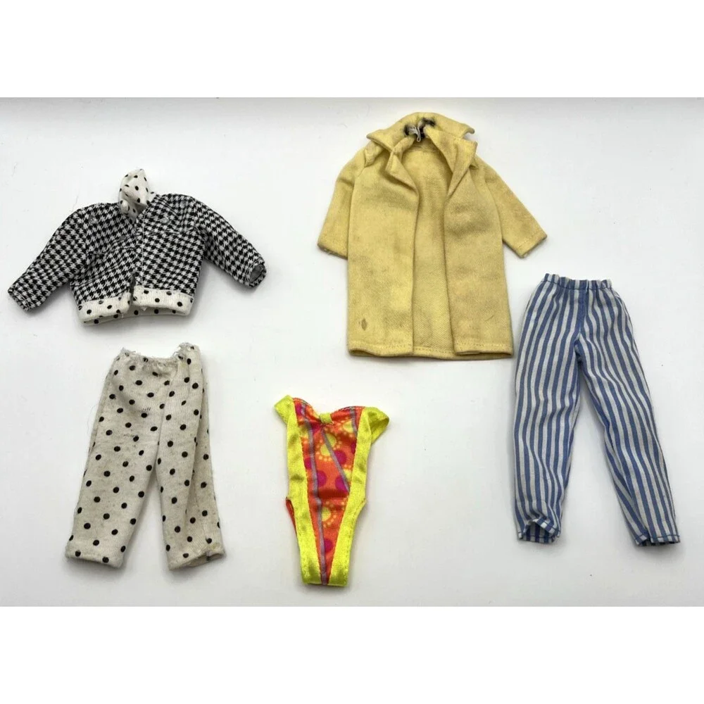 Vintage Barbie/Skipper Clothing, Outfits, Swimsuit, Jacket and Pants See Pics!